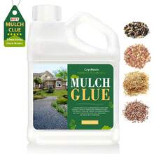 500ml/1000ml Clear Gardening Landscape Mulch Adhesive, - Premium Landscape Adhesive For Rocks, Bark & Gravel - Strong Bonding For Garden Paths, Patios & Borders - & Fast Drying - Perfect For DIY Landscaping Projects