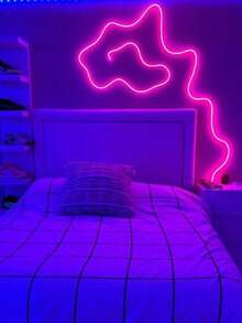 1 个 1M/2M/3M/4M/5M 柔性 LED 霓虹灯带，USB 供电，遥控器，便携式角灯，适用于家居装饰、阅读、房间、客厅、卧室、走廊、电视背景、万圣节、圣诞节、生日派对照明 - 44銀標 - 查看 8