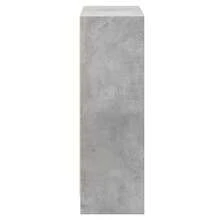 Libreria Larryhot Grigio Cemento 60x24x76 cm Legno ingegnerizzato, resistente e durevole, facile da montare, stile decorativo, adattA, Per riporre soprammobili, statuette, libri, piccoli oggetti, ecc. - Grigio - Visualizzare 6
