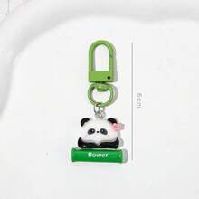 Panda Keychain - Creative And Cute Cartoon Student Schoolbag Hanger, Small Gift, Best Friend Gift, Couple Keychain - Random One - View 7