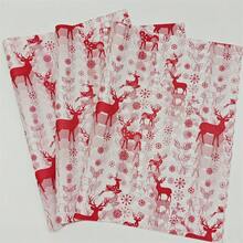 60/30/10 ورقة رقيقة بنمط رجل الزنجبيل للكريسماس - 50.8x35.56 سم بتصميم رجل الزنجبيل والنقاط ، غلاف واقي خفيف الوزن لتغليف الهدايا ، حماية العناصر الهشة ، ديكور العطلات (شرائط قصب السكر الزرقاء ، نجوم) ، ديكورات رجل الزنجبيل ، تغليف احتفالي ، أسلوب احتفالي ، تغليف موسمي ، ديكورات احتفالية ، منظمو الحفلات ، ديكورات ، بيجامات ، هدايا ، ديكور - الأيل الأحمر - مشاهدة 10