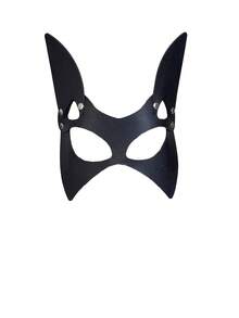 2pcs/1pc Unisex Cat Face Mask, Fox Half Face Mask, Halloween Party Cosplay Mask, Heart Ring Necklace Lingerie Accessories