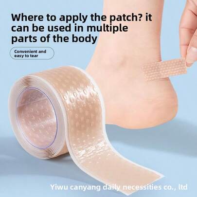 Anti-Friction Heel Pads, Finger Pads, Air Cotton Insoles For High Heels, Leather Shoes, Toe Pads, Invisible Adhesive Tape For Ankles And Feet