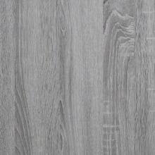 Libreria Larryhot Sonoma Grey 97,5x29,5x100 cm Legno ingegnerizzato, resistente e durevole, facile da montare, stile decorativo, adattA, Per riporre soprammobili, statuette, libri, piccoli oggetti, ecc. - Grigio - Visualizzare 6
