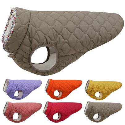 Metglad Winter Warm Dog Jacket, Cold Weather Pet Jacket, Dog Snow Jacket, With Quilted Soft Dog Padded Coat. Suitable For Large, Medium, And Small Dog Breeds