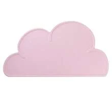 1 pièce Tapis de table en forme de nuage en silicone de 19 x 11 pouces avec bords surélevés, tapis antidérapant pour bols et assiettes, convient pour la cuisine et la décoration de la pièce - Multicolore - Voir 17