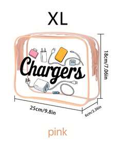 大容量高品质PVC旅行收纳包，拉链封口 - 轻便防褪色化妆洗漱包，适合女性/女孩，TSA认证便携式化妆包，易于擦拭清洁，科技先进的收纳方案 | 现代美学 | 防褪色材质，旅行必备，假日度假包，学生化妆包，邮轮旅行洗漱包，男士浴室收纳包 - 彩色 - 查看 17