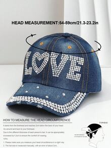 Sombrero de sol de moda para comercio transfronterizo, estilo deportivo hip hop con decoración de letras con tachuelas, adecuado para senderismo, camping, fiestas