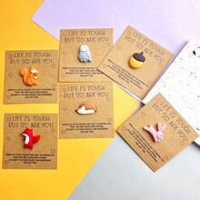 1pc Resin Cute Little Hedgehog Pocket Hug, Do Strong Yourself, Become Strong, Strong Little Hedgehog, Encourage Family And Friends, All Seasons, Festivals Can Be Given, For All People - Hedgehog - View 5