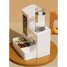 Hamster Automatic Feeder Leak-Proof Water Dispenser Special Eating And Drinking Integrated Anti-Tip Hamster Feeding Bowl