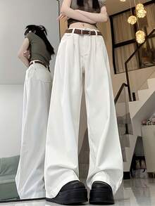 Women Pants - White - View 5