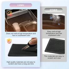 para 2022 - 2025 NX250 NX350 NX350H NX450H Revestimiento de consola central 2024 2025 NX Soporte de taza Insertos para puerta Ranura para consola Liner recortar 2024 2025 - Negro - - Ver 5