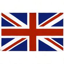Cờ Anh 3X5 Ft Cao Cấp-Vải Bền, Biểu Ngữ Lấp Lánh Ngôi Sao Cho Ngoài Trời/Trang Trí Nhà Cửa, Trưng Bày Sân Yêu Nước - Cờ Anh - Xem 5
