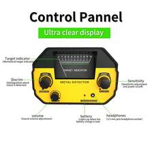 TREASURE HUNTER 专业金属探测器 MD4030，适用于寻宝，防水等级 IP68，适用于户外地面黄金探测 - 彩色 - 查看 9