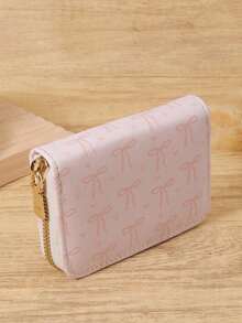 Love Pattern Versatile Coin Wallet Multi-Card Card Organizer For Storage Cards Lightweight Minimalist Fashion Modern For Anniversary For Christmas On Valentine's Day For Birthday Gift For Couple For For Girls For Lady For Female Bag School Supplies For School Dorm Room & Back To School Card Holder Card Holder Wallet Business Card Holder Credit Card Holder Card Holder Women For Women Wallet Mini Wallet Purse Wallet Card Wallet - Hồng - Xem 6