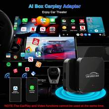 3-In-1 Wireless Carplay Adapter Support Apple CarPlay & Android Auto, Magic Video AI Box For Streaming  ,Upgraded Dual-Band WiFi, Converts Wired To Wireless Car Play For IPhone/Android - Black - View 4