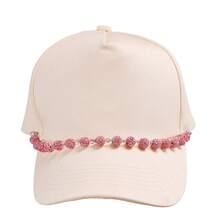 1pc Rhinestone Beaded Chain Accessory, Fashionable & Versatile Hat Chain, Premium Accessory For Daily Wear