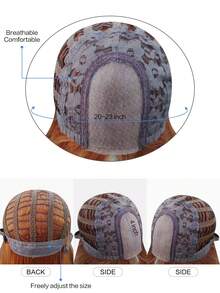 alicegarden 前额蕾丝卷发假发，橙色长卷发假发，30 英尺长，中长款，自然逼真的假发，适合日常使用 - 臟橘色 - 查看 6