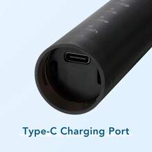 Hailicare 6 档模式电动牙刷，配备 4 个刷头，每分钟 15,000 次清洁，IPX67 防水，30 秒区域提醒，60 天电池寿命 - 彩色 - 查看 9