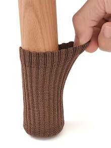 24/16/4pcs Chair Leg Socks - High Elasticity Knit For Scratch Protection, Durable Furniture Floor Protectors, Ideal For Hardwood Floors, Easy Install, Fits All Chair Sizes