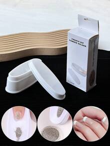 Hộp đựng bột làm móng kiểu Pháp, hộp bột, hộp phân phối bột, dụng cụ làm móng nghệ thuật. - Nhiều màu - Xem 7