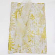 60/30/10 ورقة بنمط رجل الزنجبيل للكريسماس - مقاس 50.8x35.56 سم بتصميم رجل الزنجبيل والنقاط المتداخلة، ورق خفيف الوزن للتغليف الواقي للهدايا، حماية العناصر الهشة، ديكور العطلات (شرائط قصب السكر الزرقاء، نجوم)، ديكورات رجل الزنجبيل، تغليف احتفالي، طراز احتفالي، تغليف موسمي، ديكورات احتفالية، منظمو الحفلات ، ديكورات ، بيجامات ، هدايا ، ديكور - شجرة الصنوبر الذهبية - مشاهدة 10