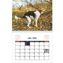 1 szt. Kalendarz na 2026 rok z okazji Dnia Psiej Kupy – Planer miesięczny, przedstawiający osobliwe sceny z psami w naturze, miesięczny planer ścienny, odpowiedni do domu lub biura - Wielokolorowe - Zobacz 4