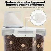 1pc Rice Bucket Storage Container, Sealed Storage Container, Household Insect Proof, Moisture-Proof, Leak Proof Sealed Flour Storage Container, Rice, Covered Grain And Miscellaneous Grain Storage Box, Portable Storage Box - Very Suitable For Organizing And Storing Grains, Nuts, Flour, Rice, Kitchen, Perfect Kitchen Accessories For Home And Outdoor Use