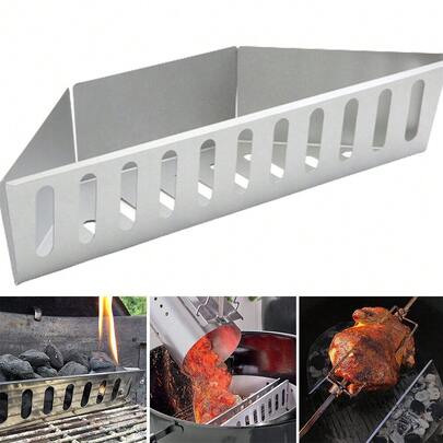 2PCS Charcoal Baskets For Char-Griller BBQ & Most Kettle Barbecues Tool