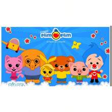 Plim Plim Birthday Party Backdrop For Photography Background Birthday Decor 01 - E - 查看 4