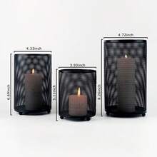 1/3/12pcs Set Decorative Hurricane Wishing Candle Holder Candle Holder Suitable For Retro Style/Elegant Lantern Style Table Center Decoration Suitable For Wedding/Party Table Center Decoration Home Decoration