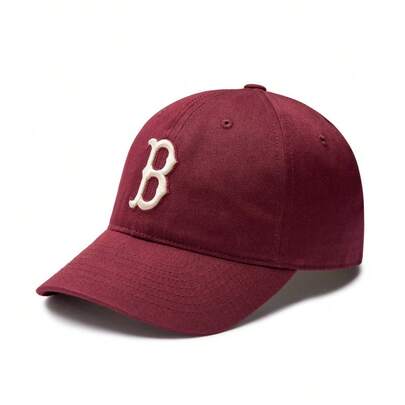 MLB Mũ lưỡi trai mềm mại cổ điển logo lớn dành cho cả nam và nữ 3ACP6601N