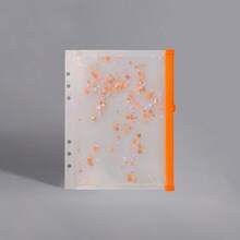 3pcs A4/A5/A6 Sequin Binder Pockets - PVC Material, Office And School Storage - Multicolor - View 6