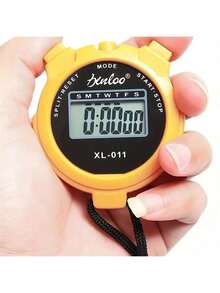 1pc Multi-Function Digital Display Timer, ≤36V, ABS Material, With Referee Timer, Suitable For Sports, Fitness, Running, Track & Field Training, Birthday, Christmas Gift - Multicolor - View 13