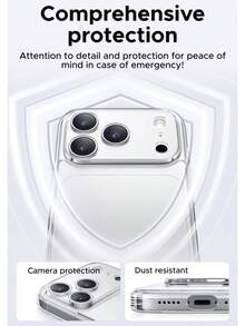 UGREEN 手机壳 水晶透明原装保护壳 适用于 17 Air Pro Max