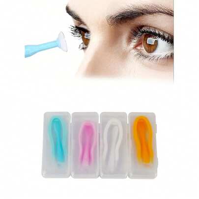 Contact Lens Inserter, Silicone Contact Lens Suction Cup, Contact Lens Tweezers, Contact Lens Inserter, Contact Lens Remover For Home And Travel, Quic