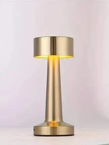 1pc Simple Metal USB Light, Creative Decorative Lamp, USB Charging, Touch Dumbbell Bar Restaurant Living Room Atmosphere LED Light