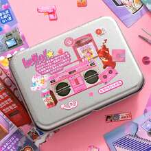 Libro de pegatinas de la era Showa, pegatinas de escenarios de vestir recuerdos del milenio, materiales DIY de dibujos animados lindos