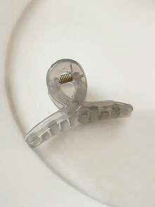 4 件复古搭配果冻色小巧简约爪夹，女士和女孩公主风格休闲发饰夏季发夹发夹发夹发夹发夹，学校用品，学院秋冬蝴蝶结度假装女士 - 彩色 - 查看 23