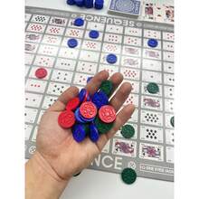 1 Juego Edición de Lujo, Juego Exquisito, Naipes Únicos, Incluye Tablero de Ajedrez Grande, Fichas Exclusivas y Cartas Elegantes, Juego de Grupo, Adecuado para Reuniones Familiares, 2-4 Jugadores, Juego de Estrategia