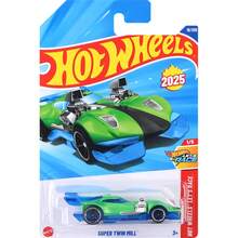 Hot Wheels 玩具车 1:64 比例车辆，用于玩耍或展示 Die-25C/25N 批量铸造汽车收藏仿真玩具，来自动画节目，用于玩耍或展示，宝马道奇捷豹卡车雪佛兰锥形摇晃器 C4982 小型车 GTC 收藏爱好者男孩礼物玩具车模型 1 件 - 彩色 - 查看 25