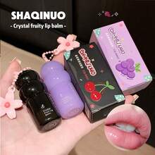 SHAQINUO Crystal Fruit Lip Balm, Light And Silky, Fits Well Without Being Sticky, Moisturizing, Easy To Apply, Radiant And Plump, Creating Mirror-Soft Glass Lips - Son dưỡng môi Crystal Fruit Sensation - Xem 6