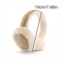 Klasyczne pluszowe nauszniki, miękkie pluszowe ocieplacze na uszy, zimowe nauszniki na zewnątrz, prezenty urodzinowe, prezenty świąteczne