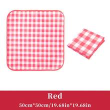 1pc Waterproof Foldable Large Picnic Mat, Checkered Beach Blanket, Suitable For Outdoor Camping, Beach, Park, Festivals, Lawn, Portable And Washable For Spring/Summer - Multicolor - View 14