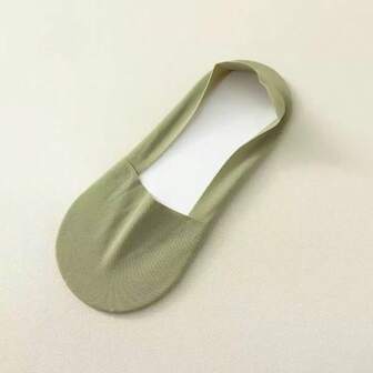 Women's Thin Ankle Socks, Summer Invisible Non-Slip Low-Cut Boat Socks, New Silk-Like Short Socks