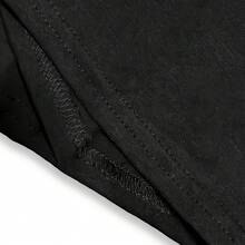 1pc Panic! At The Disco Retro Print Women'S Round Neck T-Shirt  Perfect For Daily Wear, Ideal For Holidays And Birthdays, Fashionable And Versatile, Loose And Comfortable, Casual Style, Exudes Unique Charm And . - Đen 5 - Xem 5