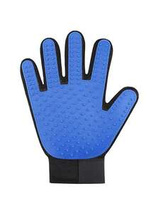 1pc Pet Grooming Gloves, 2-In-1 Pet Cleaning Gloves,Disposable Pet Cleaning Fingers, Ear Cleaning Fingers, Gentle Deshedding Brush For Dogs Cats, Dog Cat De- Cat Supplies Comb De-Shedding Brush Enhanced 5-Finger Design Suitable For Long Short Hair Easy To Clean Gentle De-Shedding For Dogs Cat, Easy Clean, Painless Grooming, Invigorating Massage