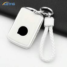 TPU汽车钥匙包保护套适用于沃尔沃S60 S90 XC40 XC60 XC90 V90 T6 T8汽车配件钥匙扣