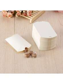 50pcs Cute Pillow Candy Boxes - Jewelry Gift Box For Wedding, Halloween, Christmas, Birthday Party Decor & Craft Supplies