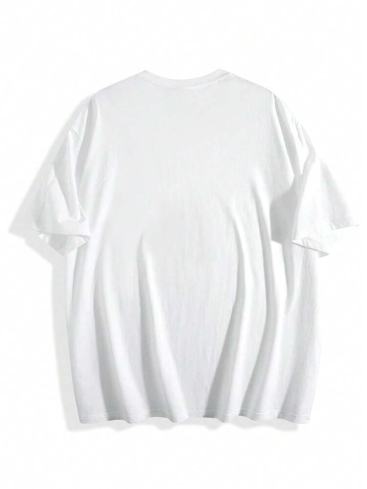 Halloween Graphic T-Shirt - 白色 - 查看 2